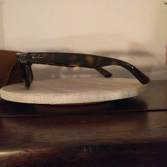 🕶️Ray-Ban Wayfarer w.case&cloth tortoise excellent Vintage pre-loved - see pics - Picture 12 of 14